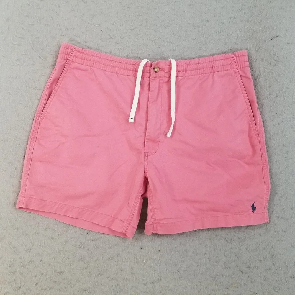 Polo Ralph Lauren Shorts Mens XL Pink Classic Fit 6
